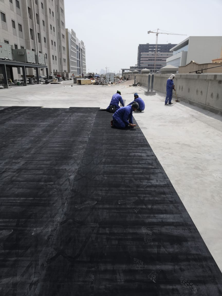أعمال أغشية EPDM